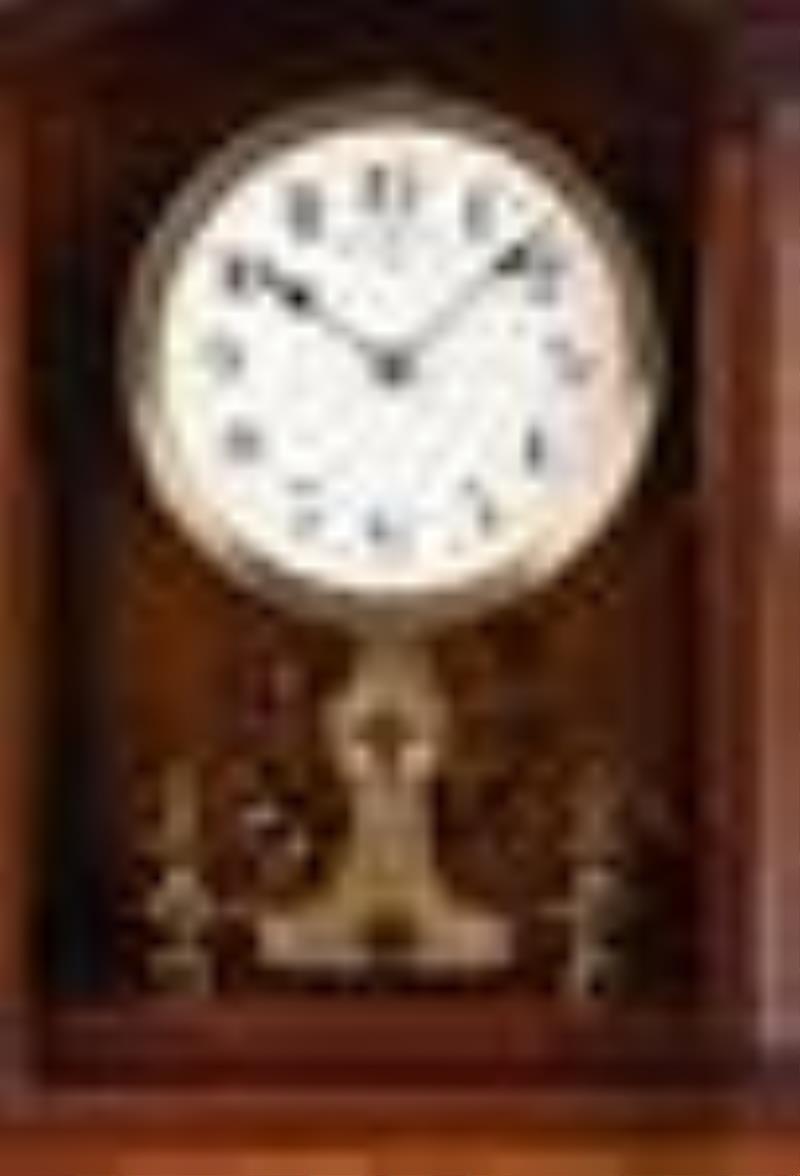 A good early 20th century Eureka mantel clock