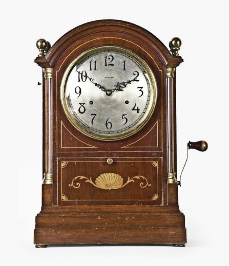 Rare Sonora Chime Company Ten Bell Bracket Clock
