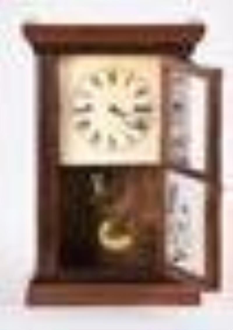 J. C. Brown Ripple Front Empire Shelf Clock