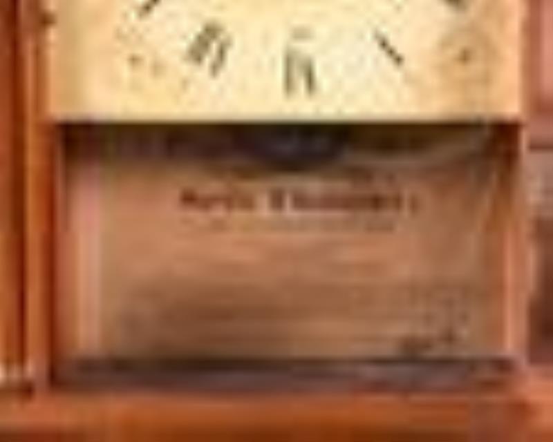 Seth Thomas Off-center Pillar & Scroll Shelf Clock