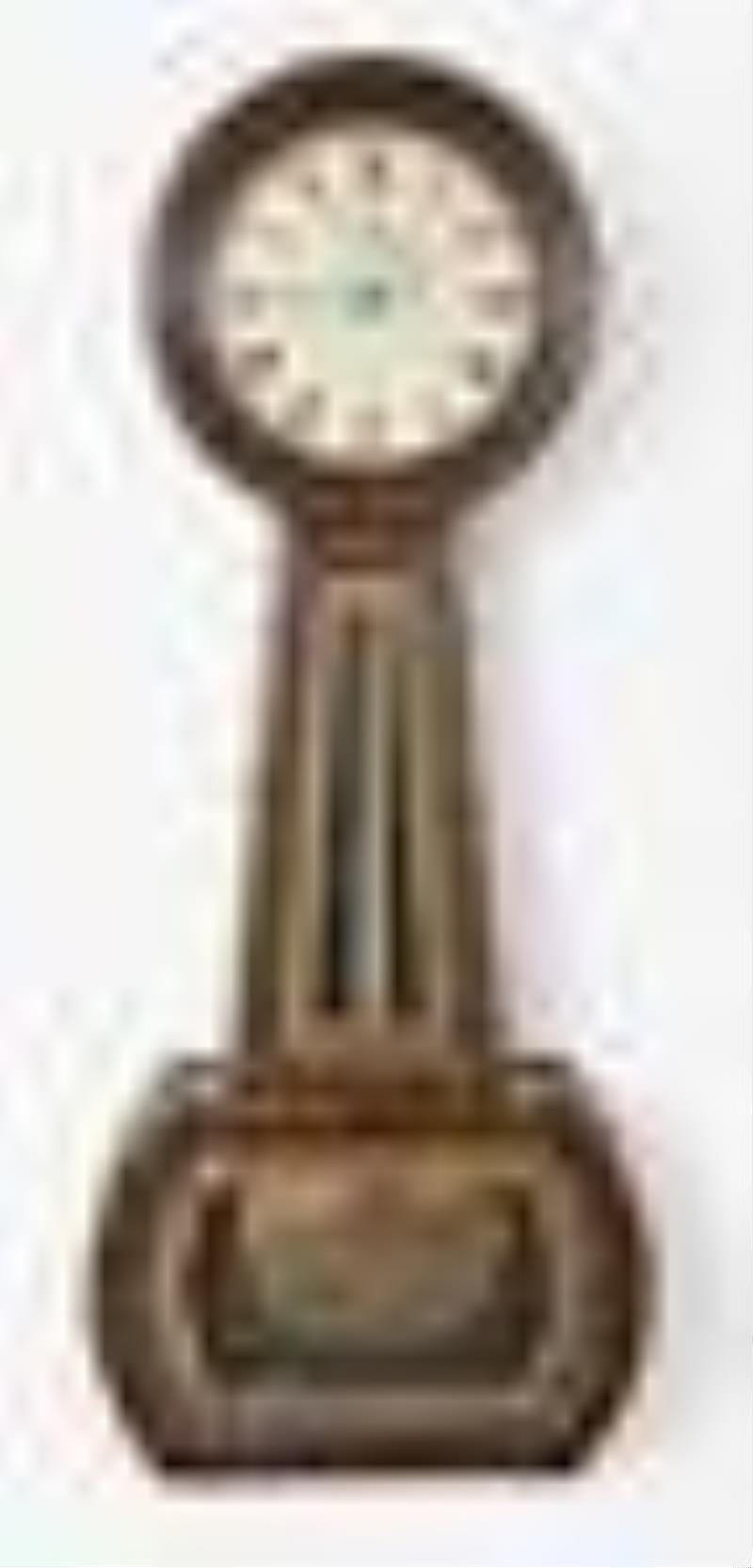 Willard School No. 1 Banjo Hanging Clock