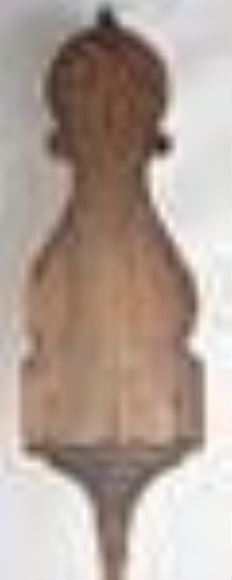 Sawin & Dyar Boston GIlt Front Hanging Lyre Clock