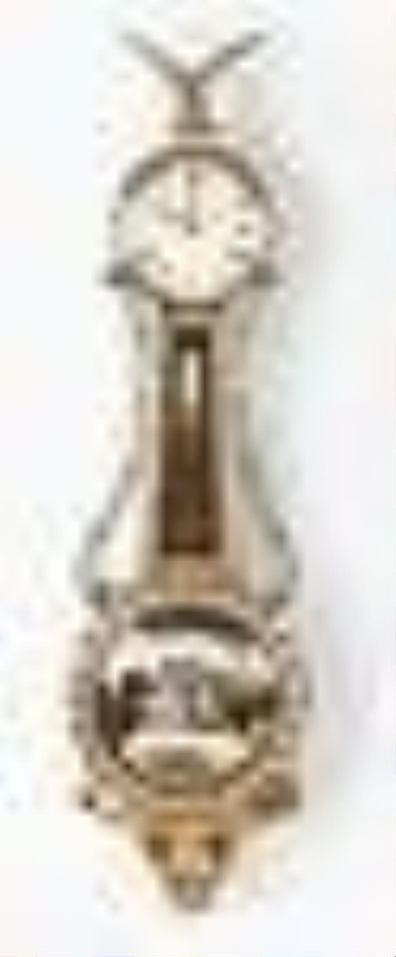 Girandole reproduction banjo hanging clock