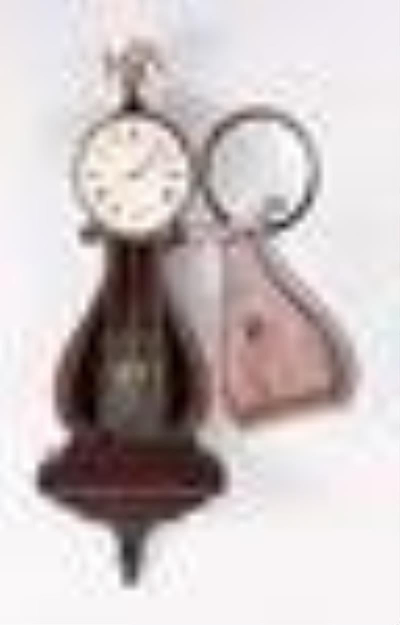 Boston Hanging Lyre Clock