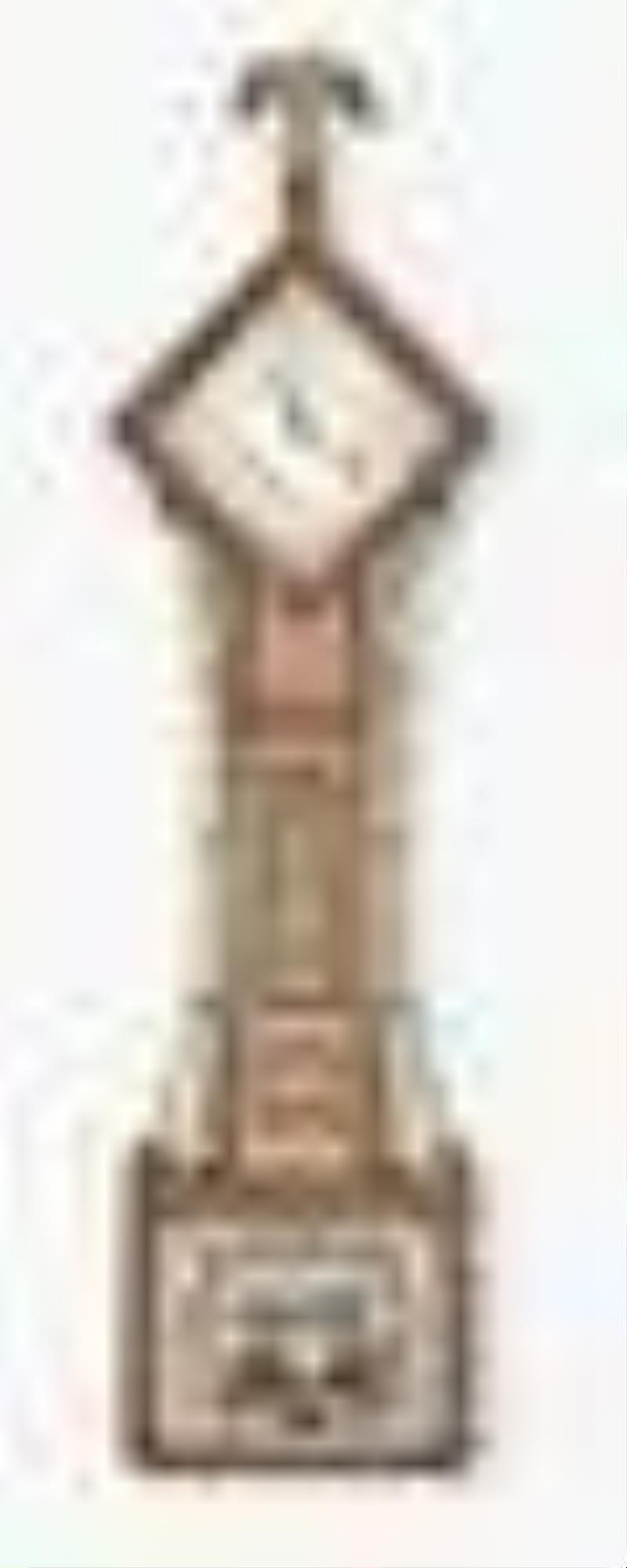 Wayne Cline miniature diamond head banjo clock