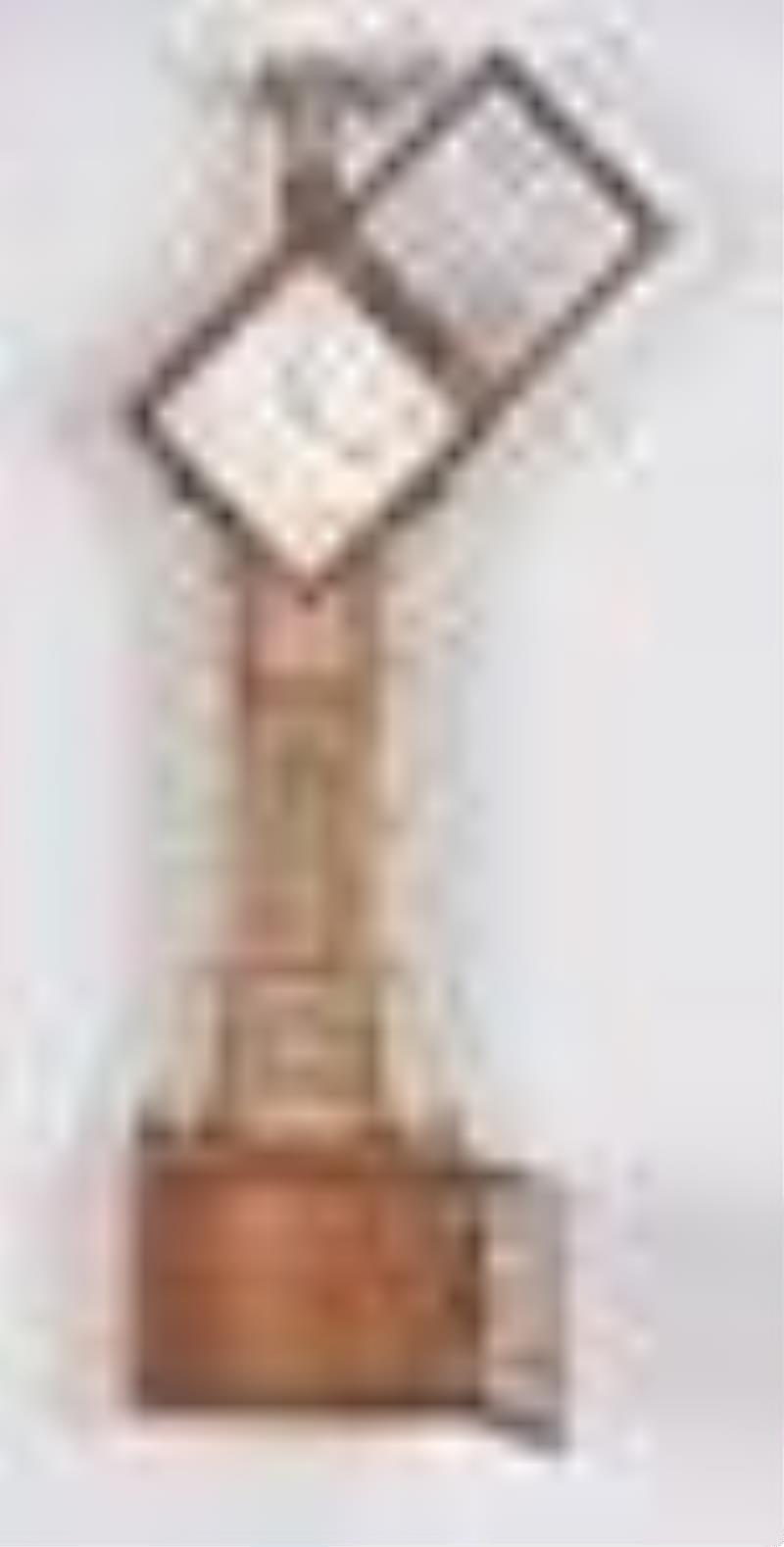 Wayne Cline miniature diamond head banjo clock