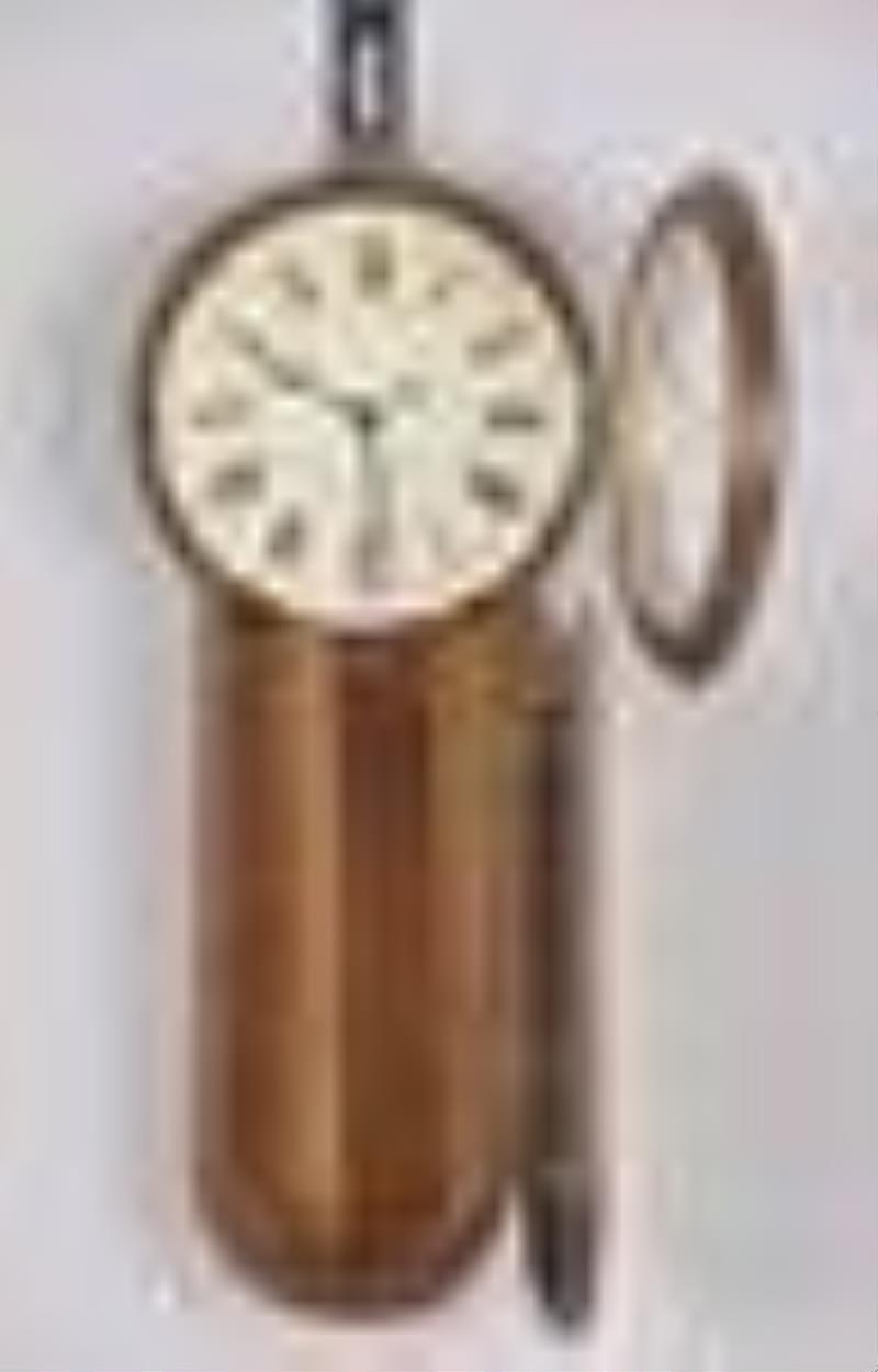 Wayne Cline miniature keyhole hanging clock