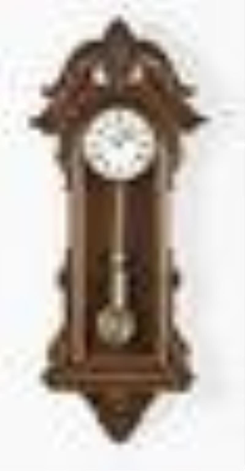 Gilbert Clock Co. Regulator No. 5 Hanging Clock