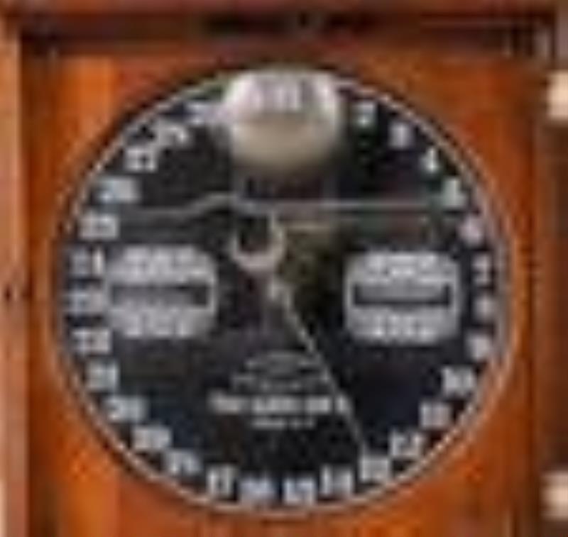 Ithaca No. 3 1/2 Parlor Shelf Calendar Clock