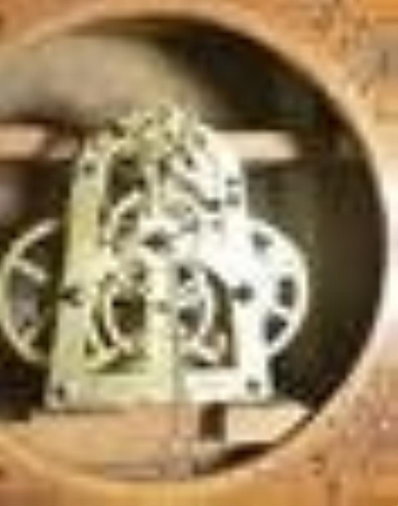 Ithaca No. 6 1/2 Shelf Belgrade Calendar Clock