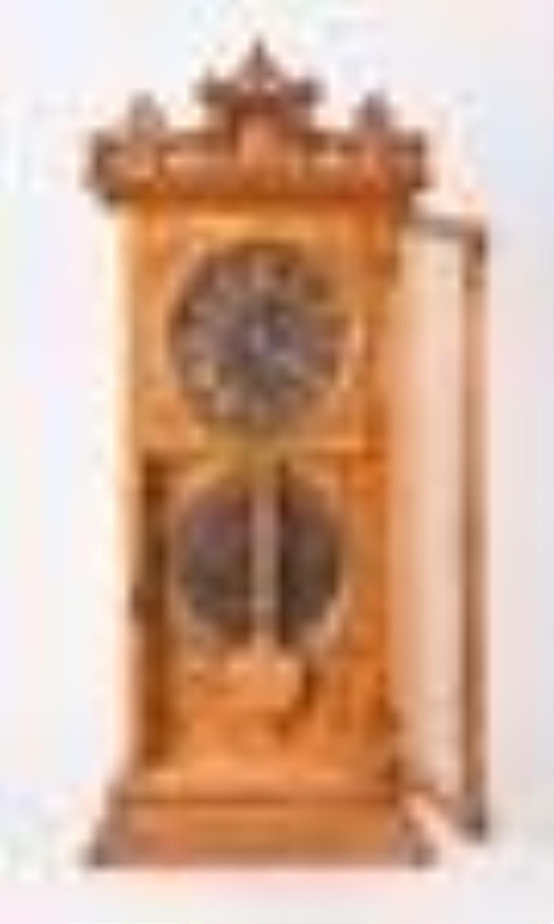 Ithaca No. 6 1/2 Shelf Belgrade Calendar Clock