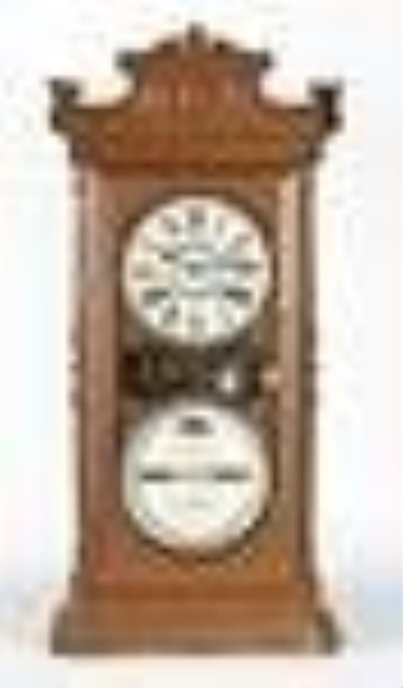 Ithaca Index Calendar Clock