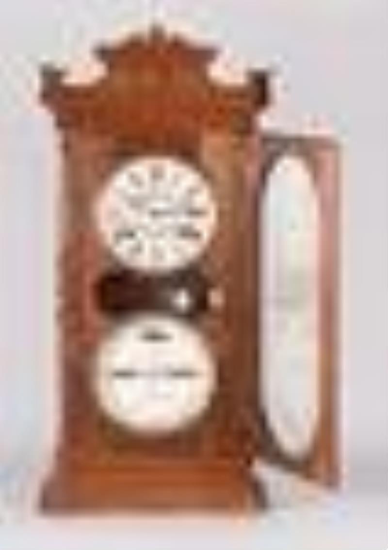 Ithaca Index Calendar Clock