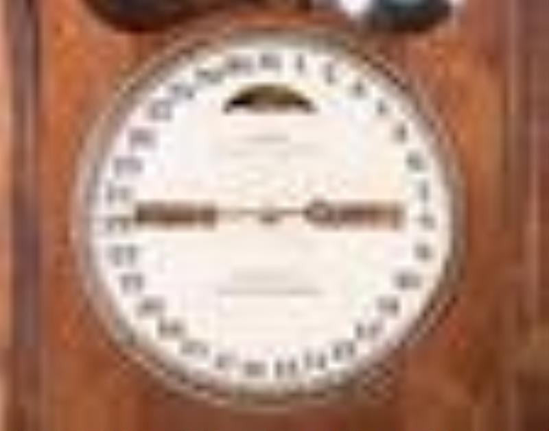 Ithaca Index Calendar Clock