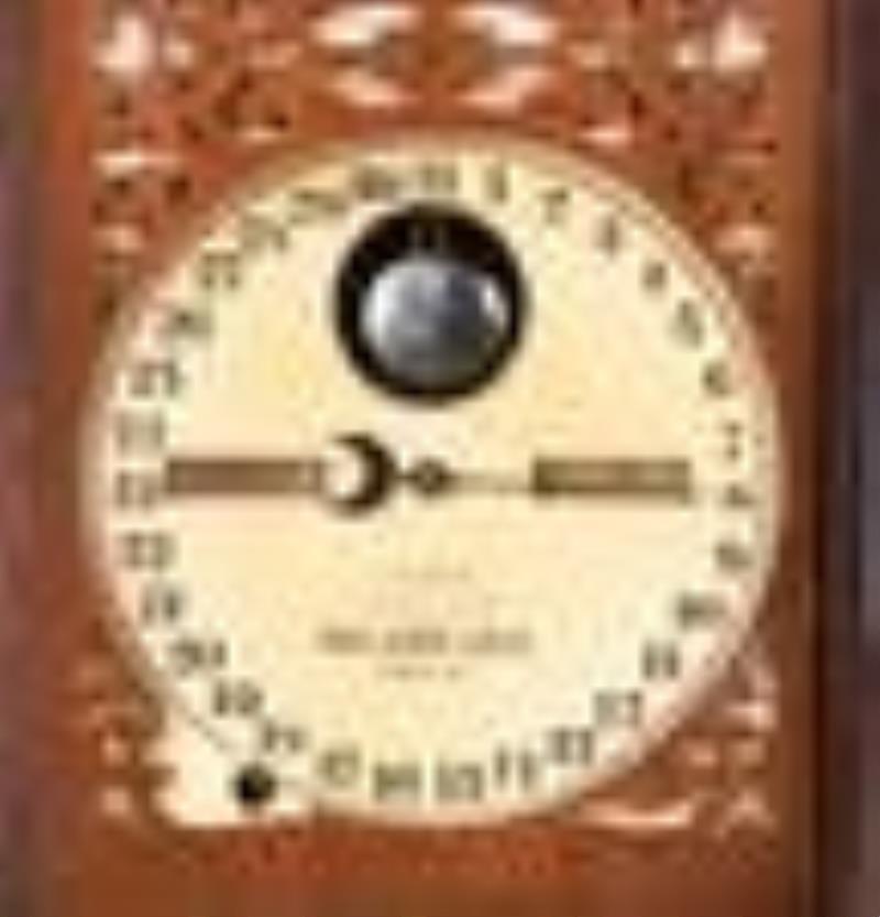 Ithaca Steeple Model Double Dial Calendar Clock