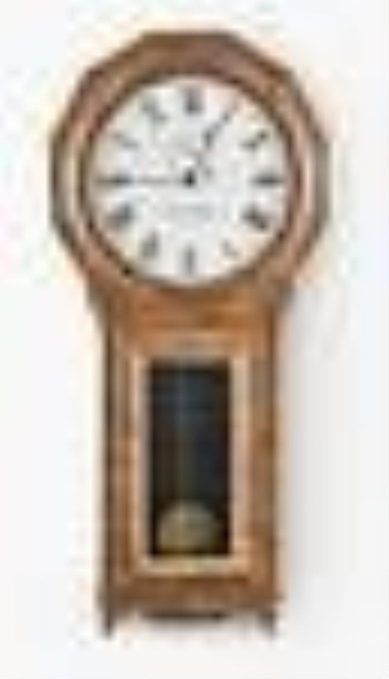 Seth Thomas Regulator No. 3 hanging clock