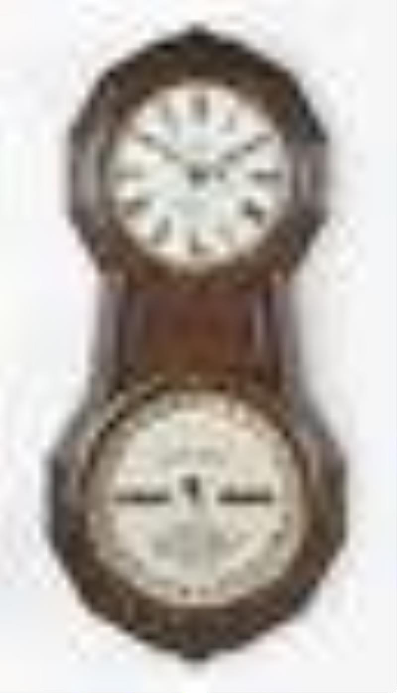 Seth Thomas Office Calendar No. 1 hanging clock