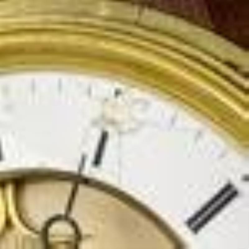 Japy Freres Annual Calendar Double Dial Clock