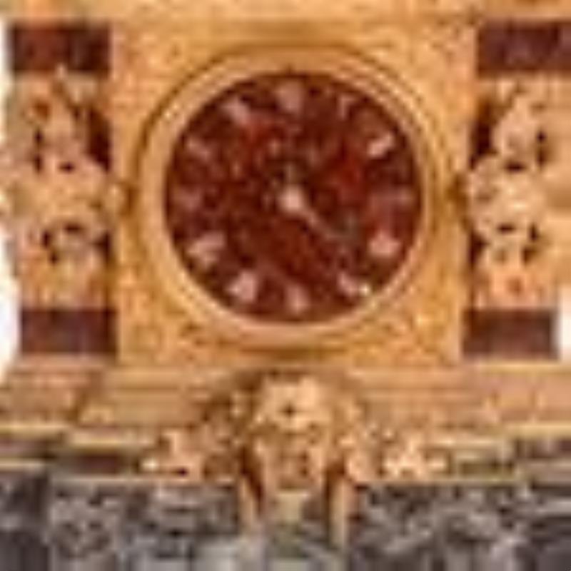 French Neo-Classical Deniere Mantel Clock