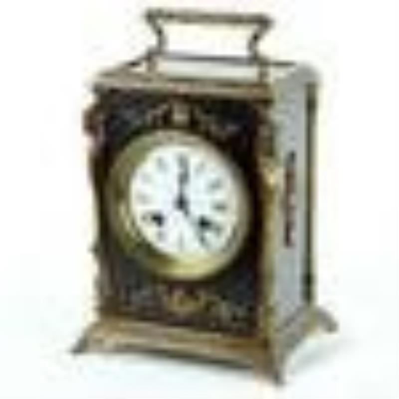 1880s French Permanent Pendulum Mantle Clock