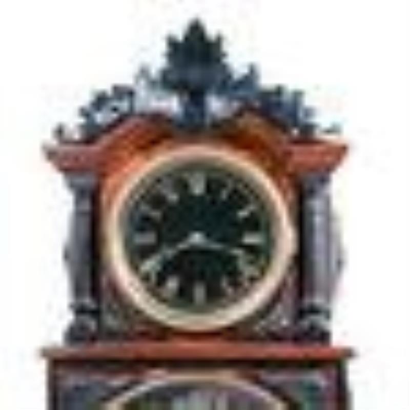 Ithaca Calendar Parlor Shelf Clock