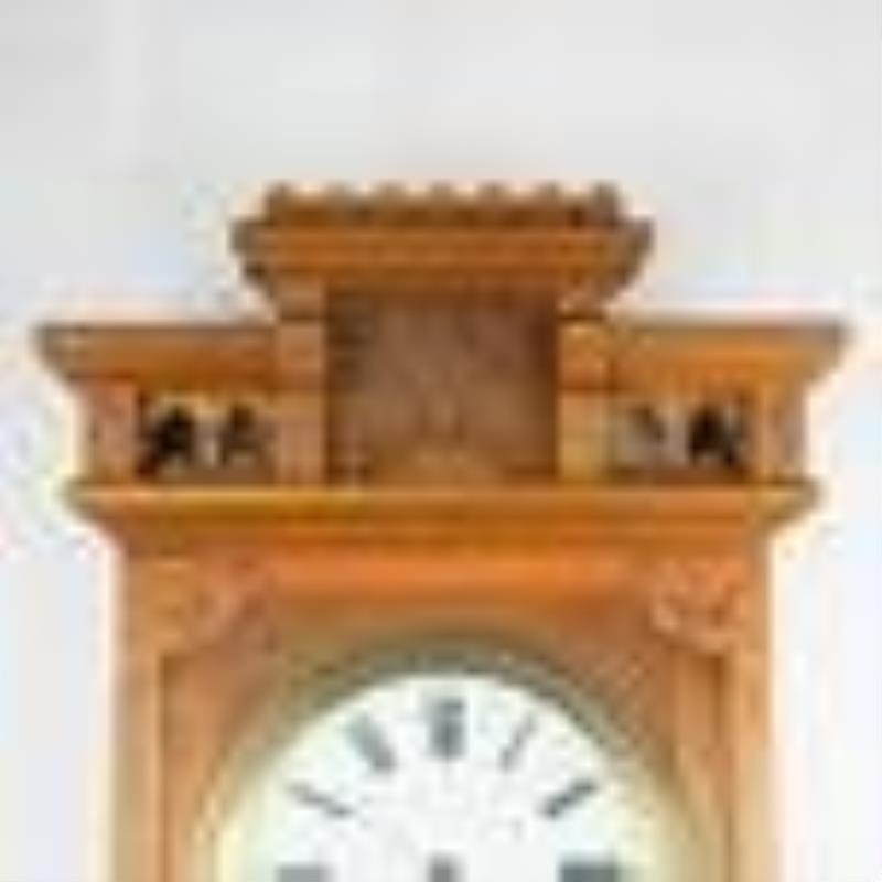 1899 Gilbert Regulator #9 8-Day Wall Clock