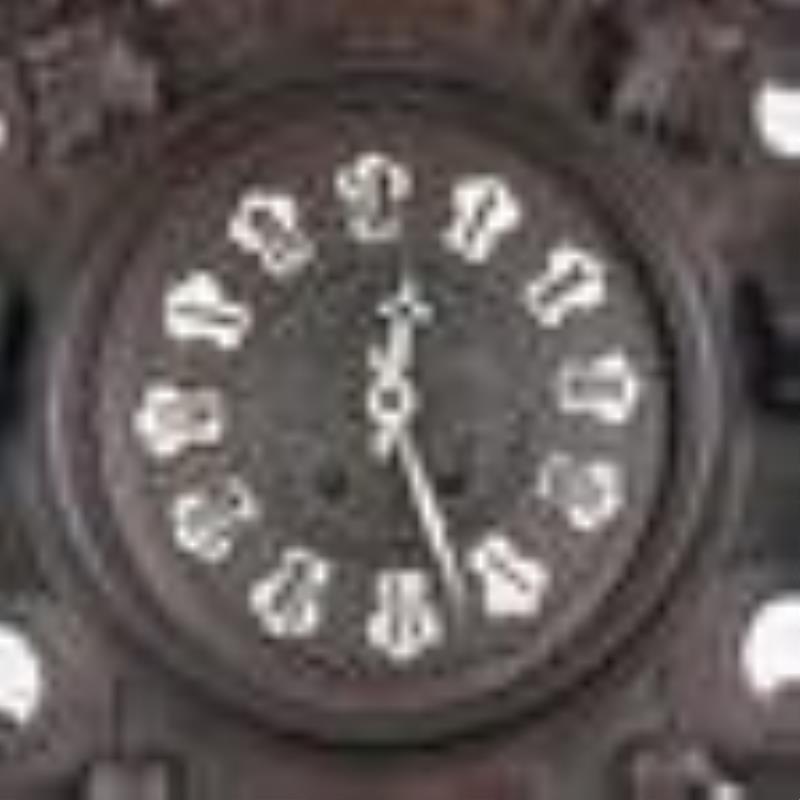 1890s 8 Day French Wooden Gallery Wall Clock