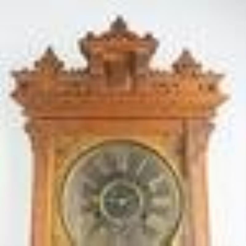 1895 Ithaca Bell Grade Double Dial Calendar Clock