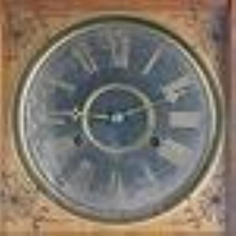 1895 Ithaca Bell Grade Double Dial Calendar Clock