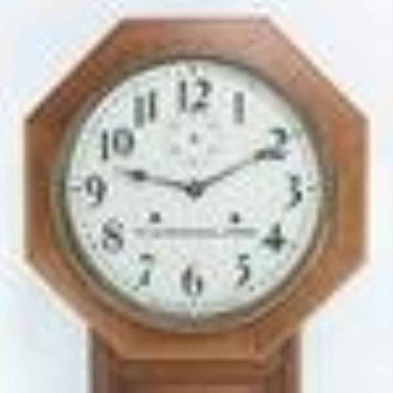 Alton Railroad Company Seth Thomas Wall Clock