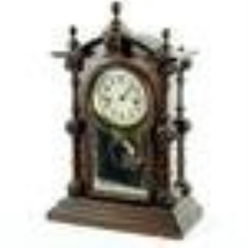 E. N. Welsh 8-Day Patti Model Mantle Clock