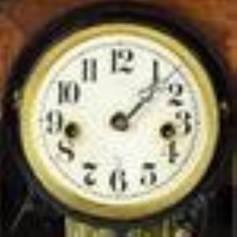 E. N. Welsh 8-Day Patti Model Mantle Clock