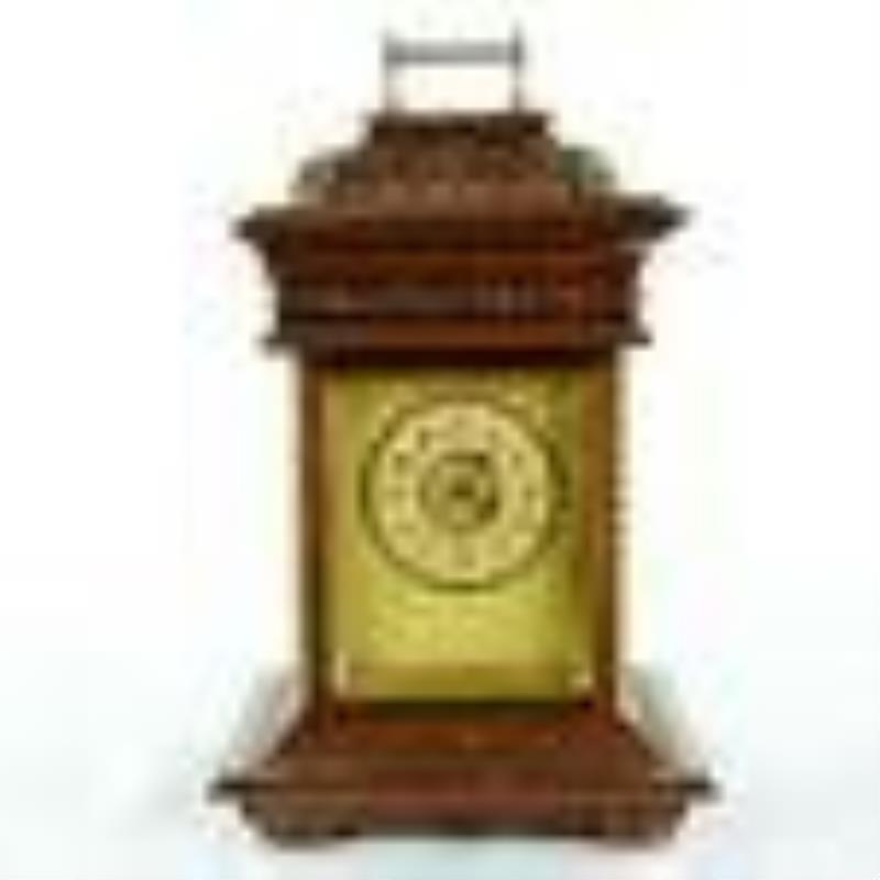 1890s Rare Junghans Musical Disk Player Clock