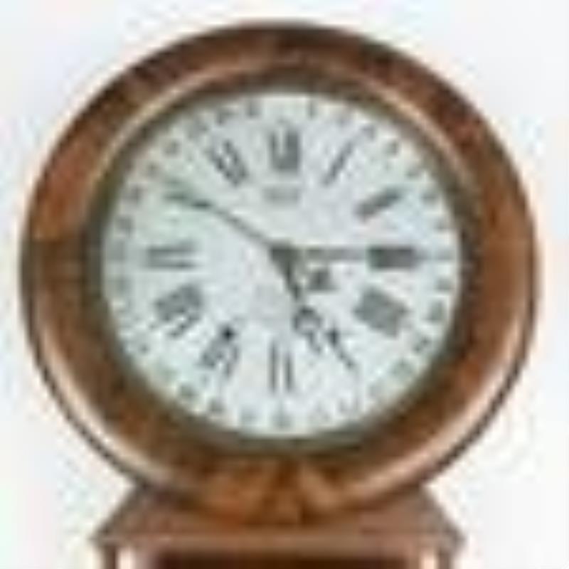 1883 Ansonia with Terry Patent Calendar Wall Clock