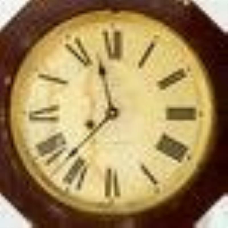 Antique Baird Jolly Tar Tobacco Advertising Clock