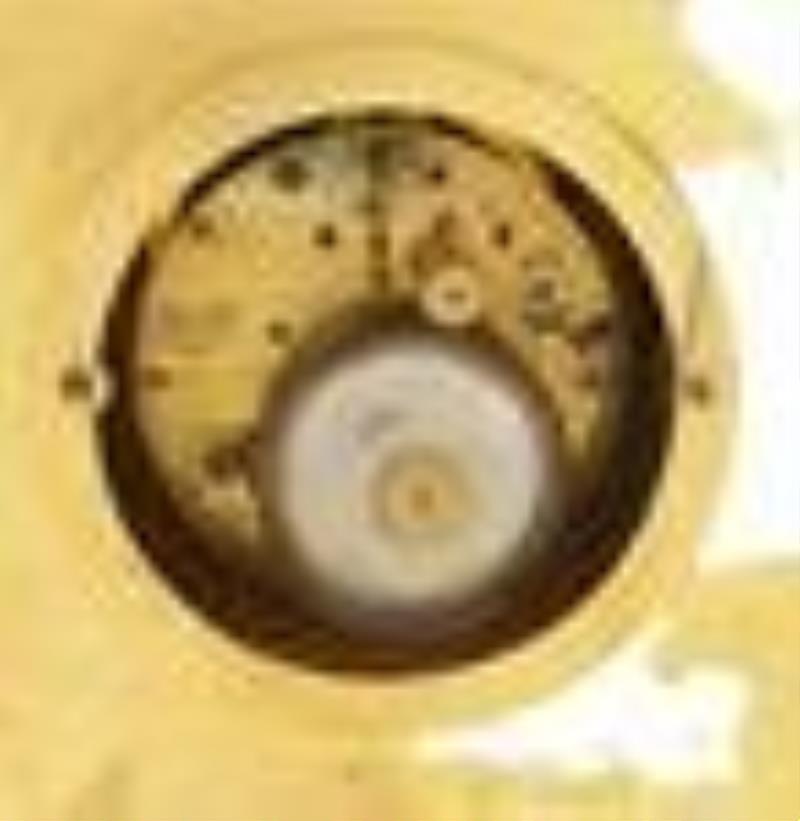 Napoleon III Bronze and Porcelain Mantel Clock