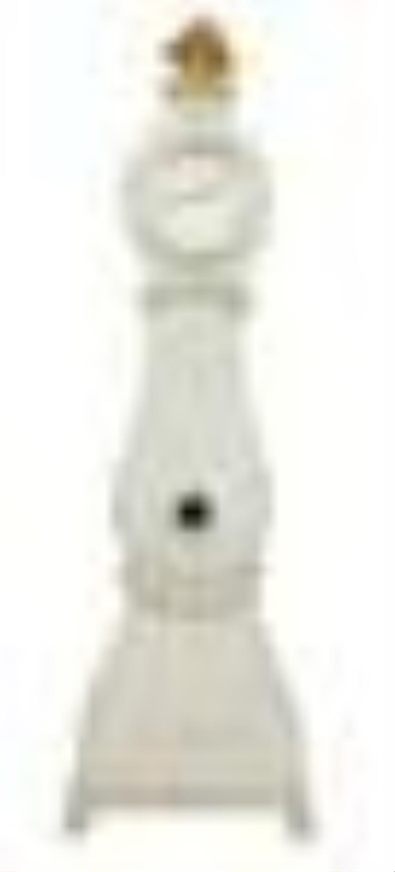 Swedish Gustavian Pickled Pine Tall Case Clock