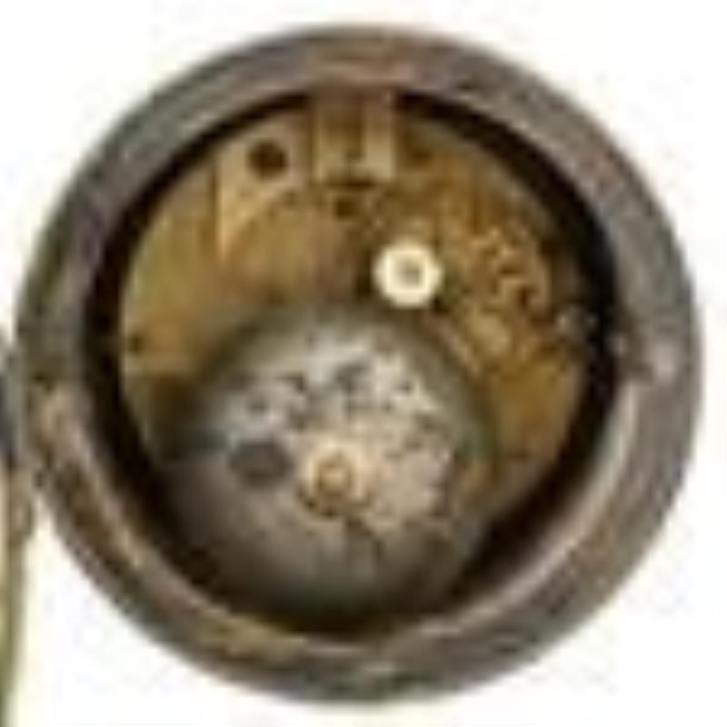 French Restauration Three-Piece Clock Set