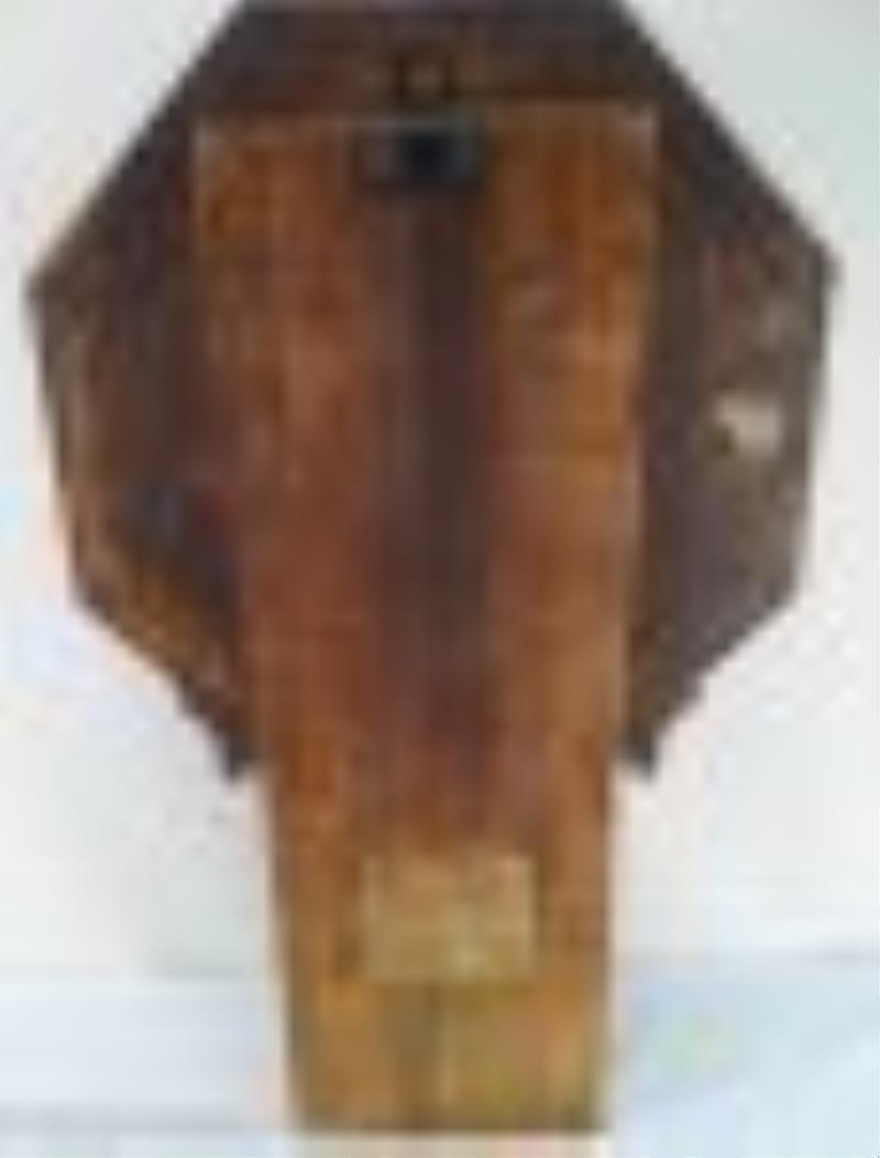 Parry Buggy Co Advertising Oak Regulator Clock