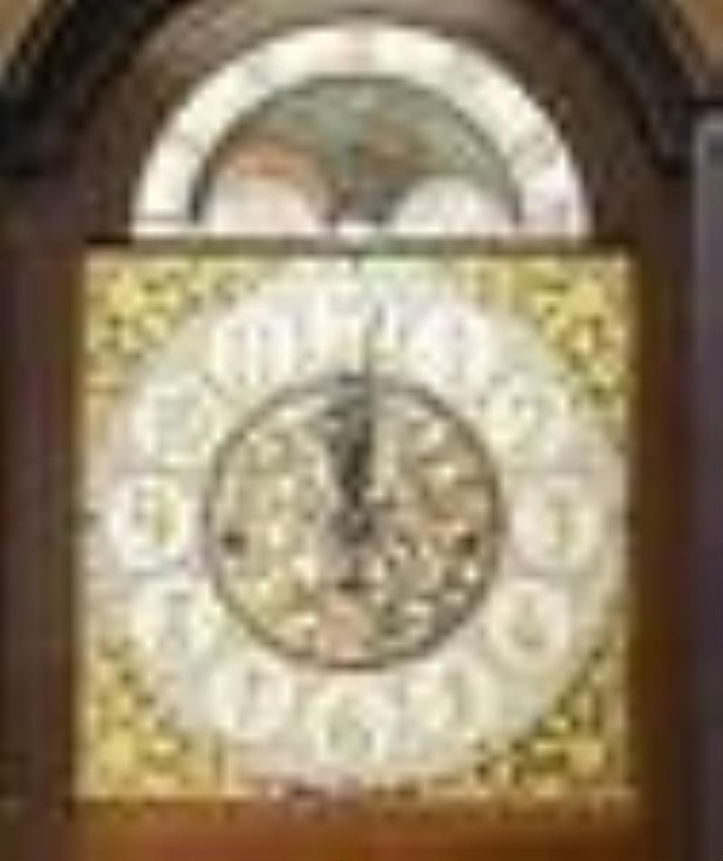 American Chime Clock Co, Phila, 5 Tube Hall Clock
