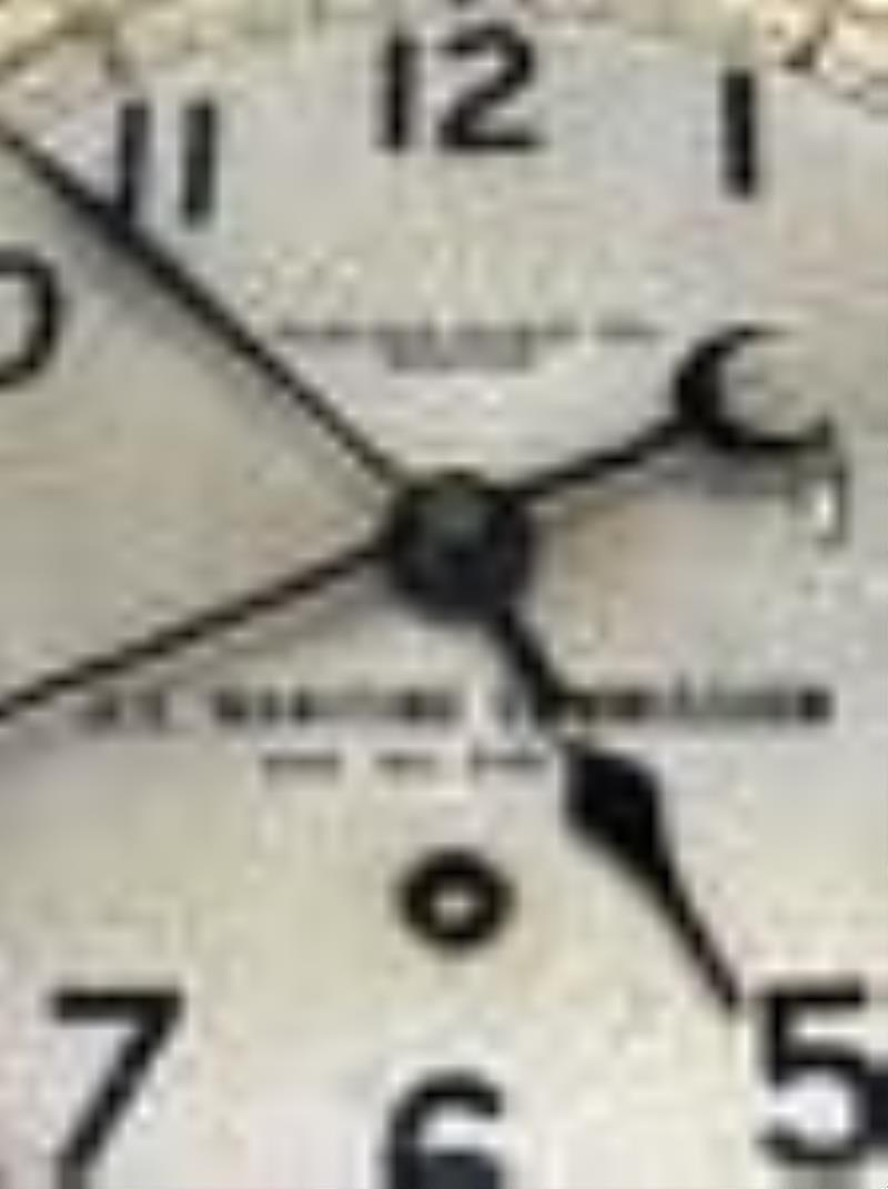 Antique Chelsea Clock Co. Boston U.S Maritime Commission Ser. No. 245
