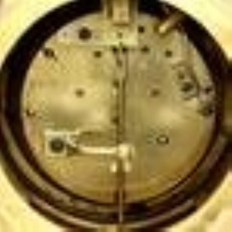 French Bronze Mantel Clock