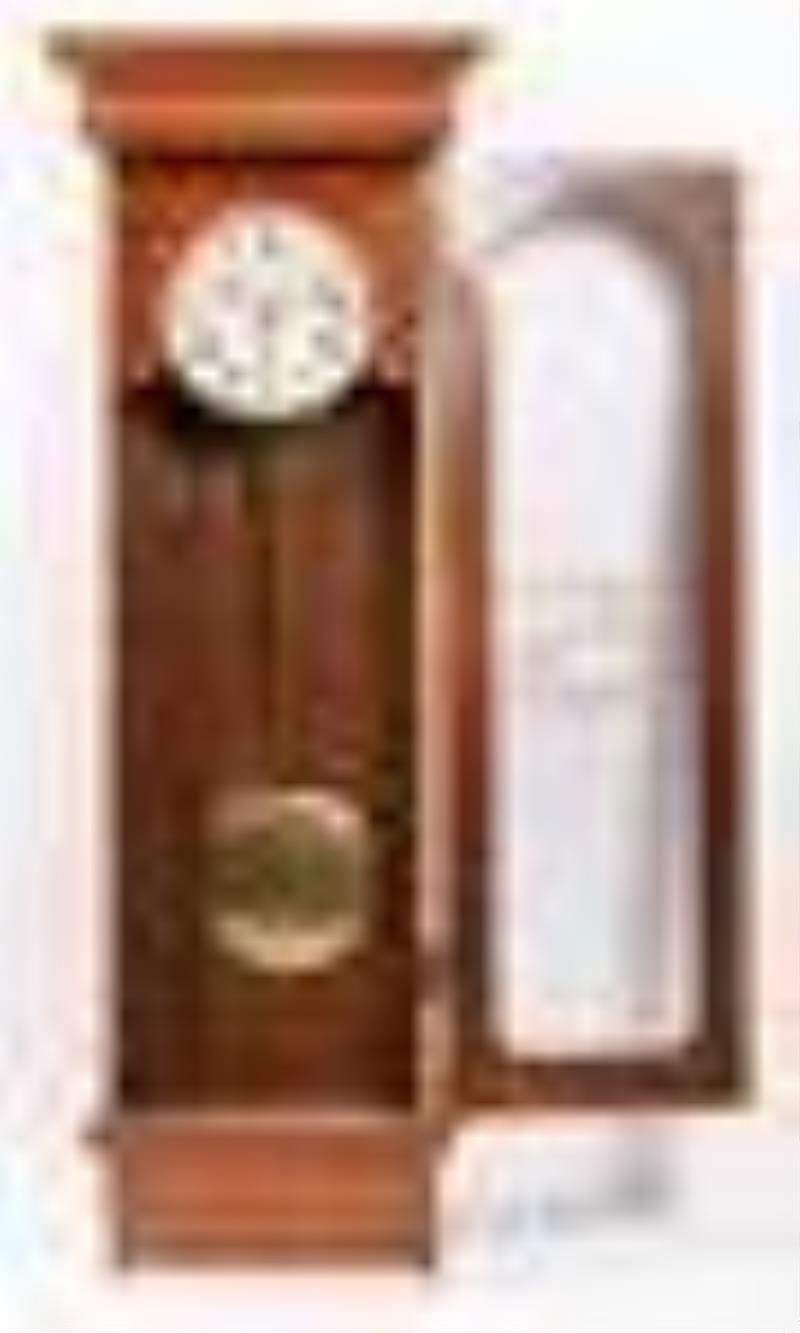 Gilbert oak wall clock, 'Railway Standard Time"