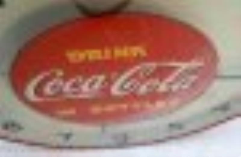 Old Coca Cola Advertising Clock