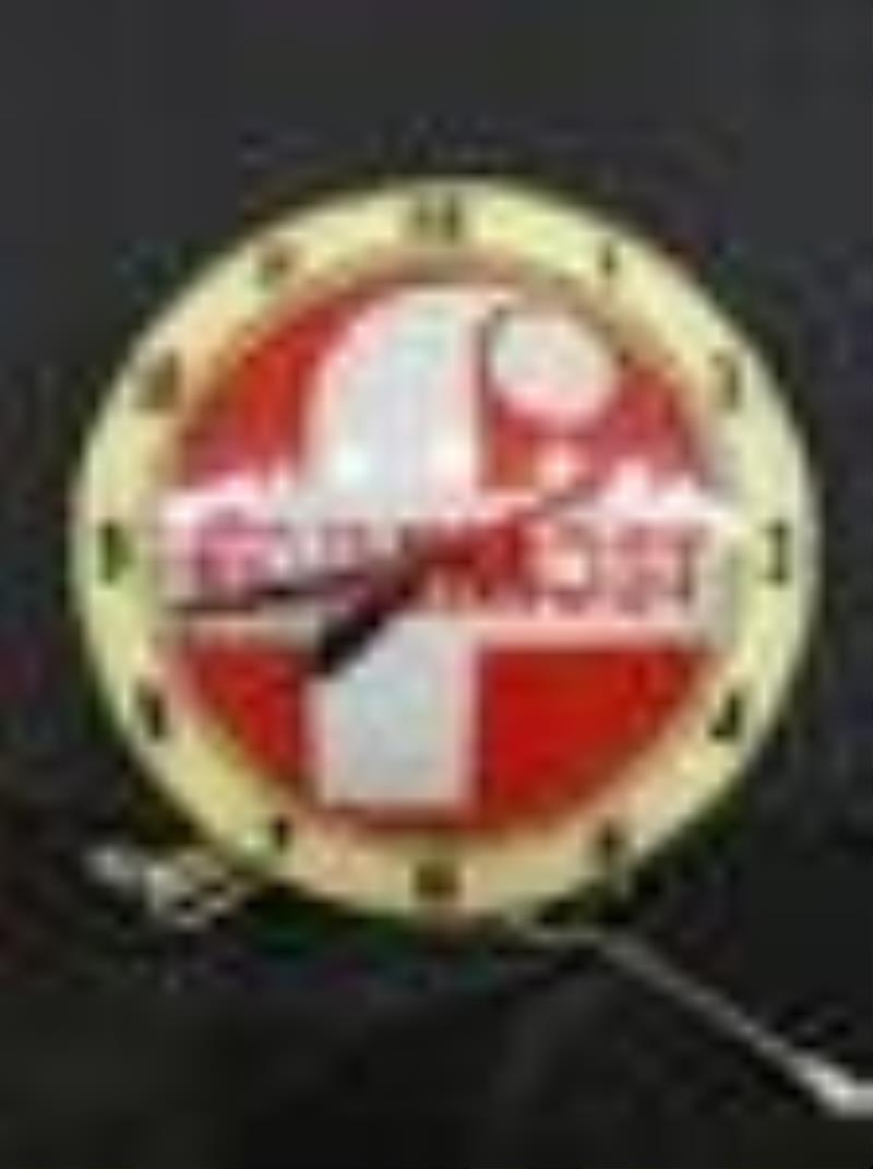 Outstanding Foremost Dairies Double Bubble clock