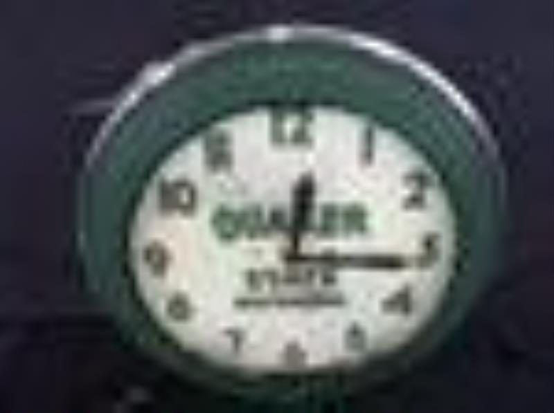Awesome 1949 Quaker State motor oil neon clock Price Guide