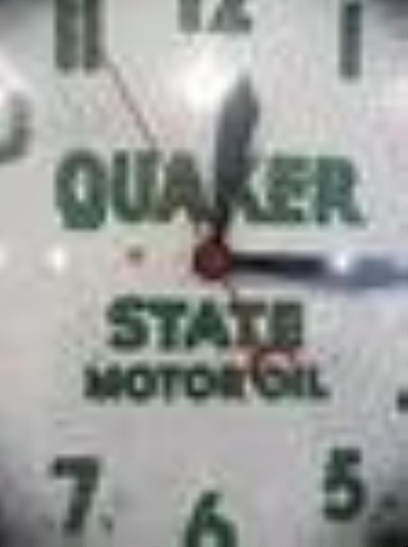 Awesome 1949 Quaker State motor oil neon