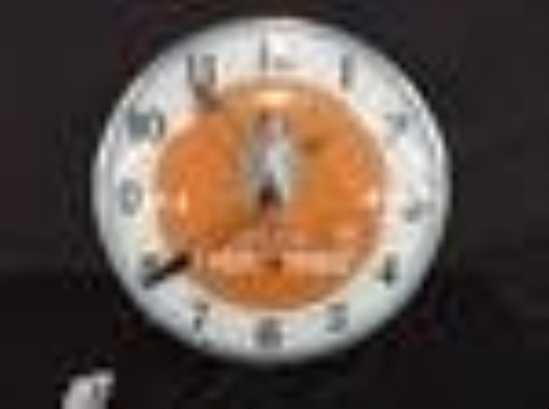 Fisk Tires Pam clock