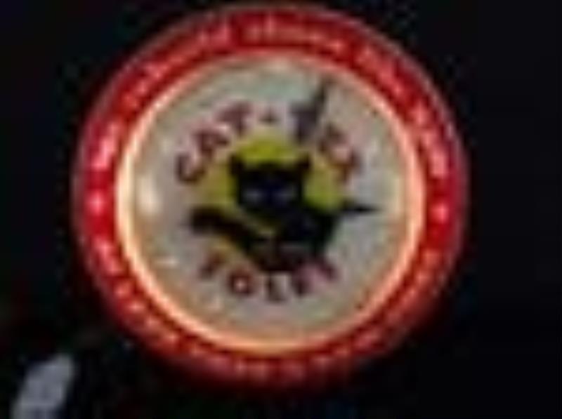 Excellent Cat-Tex Soles lighted clock