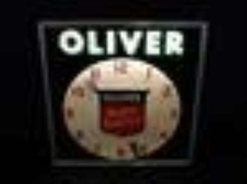 Oliver Sales Service Lackner lighted clock